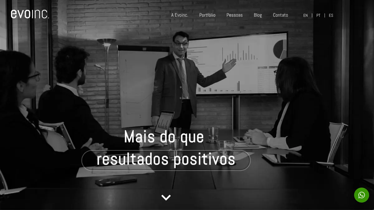 EVOINC, pré-visualização do projeto
