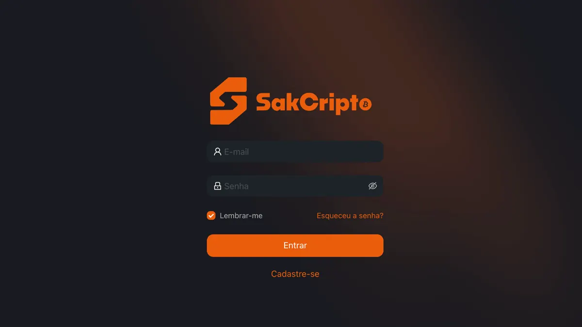 Sakcripto, pré-visualização do projeto